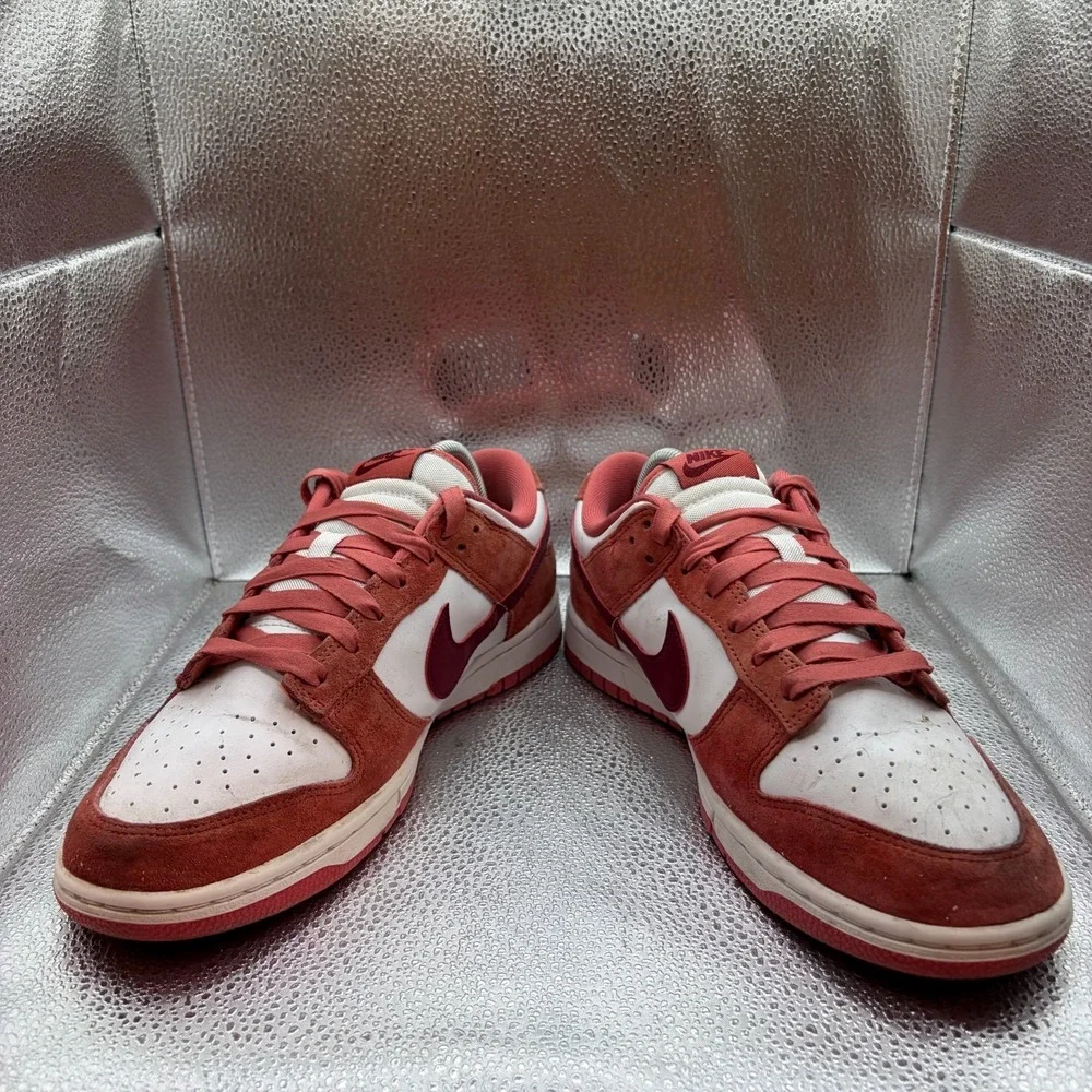 Size‎ 10 Nike Wmns Dunk Low Valentines Day White Red Womens Shoes FQ7056-100